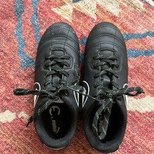 Puma Black Soccer Cleats